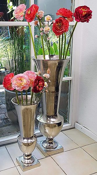 MichaelNoll Dekovase Vase Dekovase Alu Silber günstig online kaufen