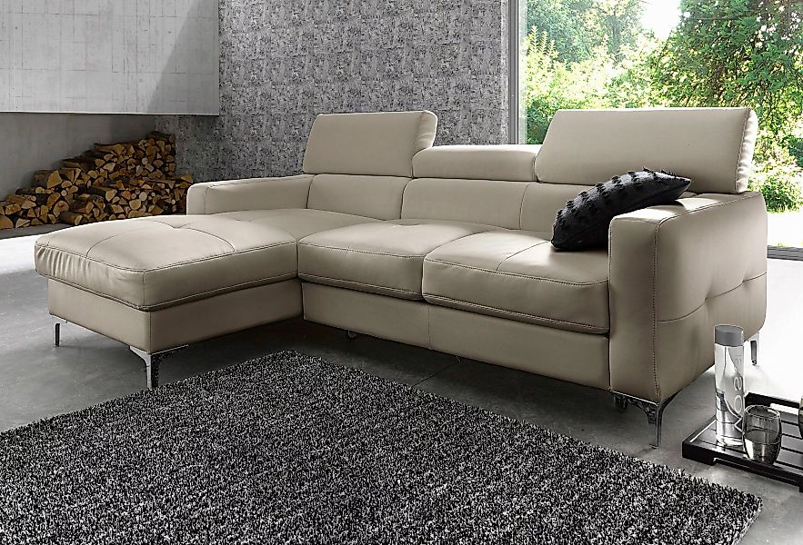 COTTA Polstergarnitur "Sammy L-Form", (Set), Set bestehend aus: Ecksofa mit günstig online kaufen