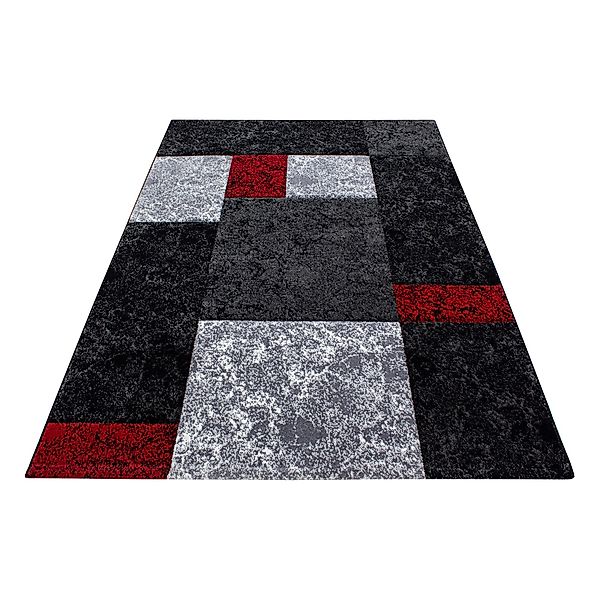 Carpettex Frisé-Teppich Kariert Design, Läufer, Höhe: günstig online kaufen