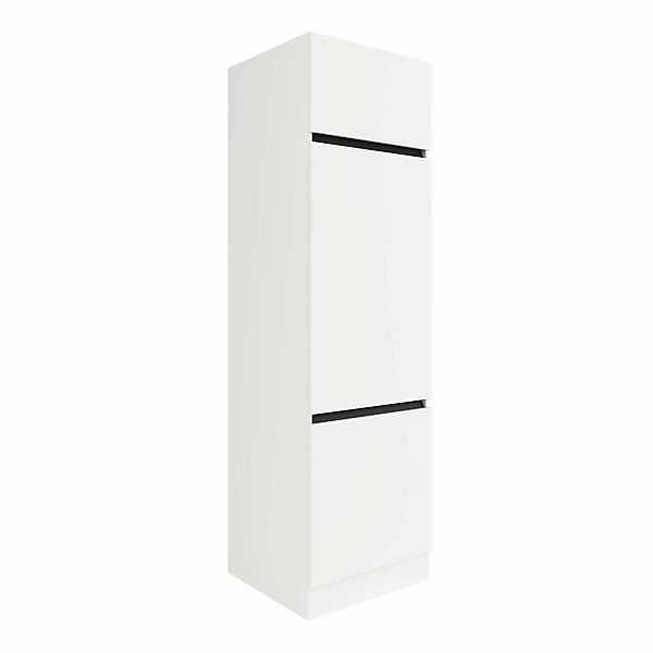 Optifit Hochschrank 60 x 206,8 x 57,1 cm Luca932 Weiß Anthrazit günstig online kaufen