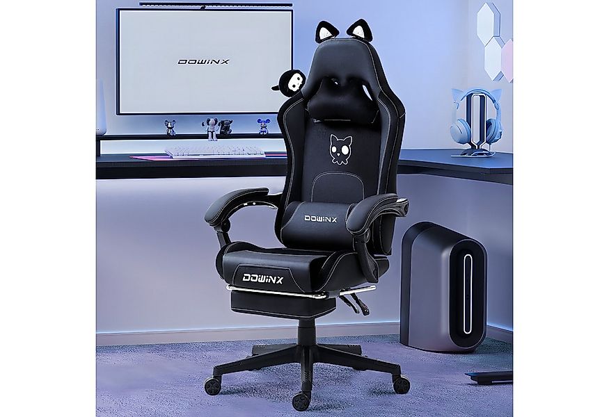 Dowinx Gaming-Stuhl Ergonomischer Computerstuhl mit Hoher Rückenlehne, Lend günstig online kaufen