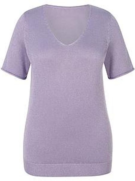 V-Pullover Emilia Lay lila günstig online kaufen