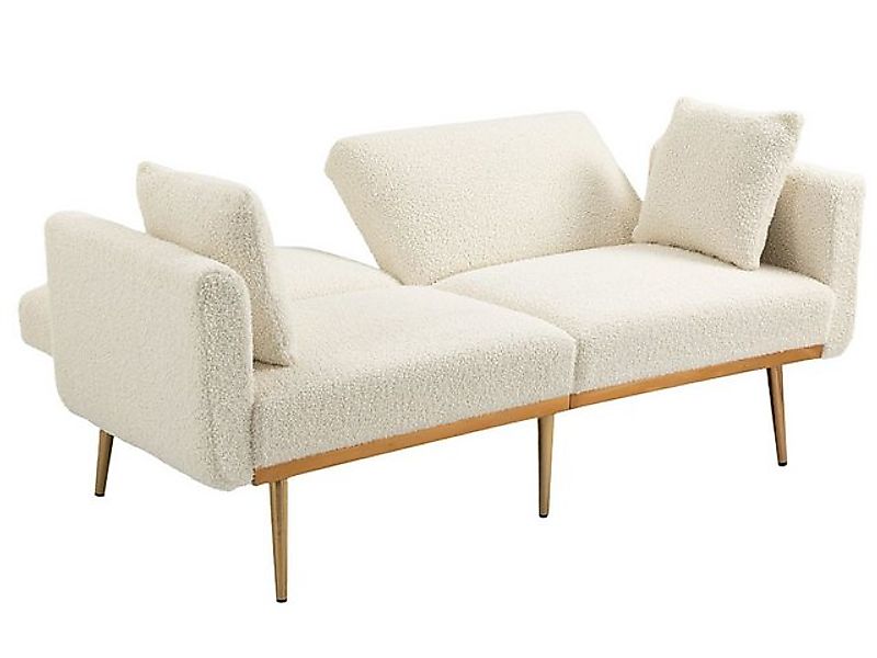 SeedWave Schlafsofa Verstellbares Faltsofa für 2-3 Personen in Samt, Doppel günstig online kaufen
