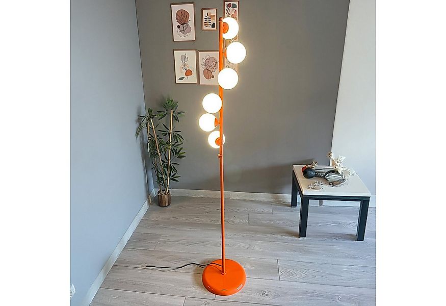 Bamyum Stehlampe Orange Stehlampe Modern Dekorative Metall Stehlampe, ohne günstig online kaufen