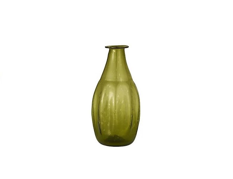 Kleine Vase Vintage Oval Grün günstig online kaufen