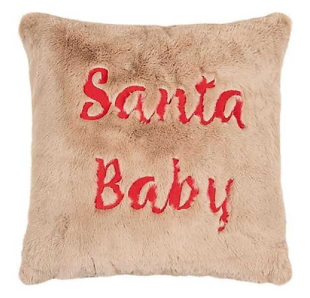 PAD Kissenhülle Kissenhülle Niko Santa Baby Taupe (40x40cm) günstig online kaufen
