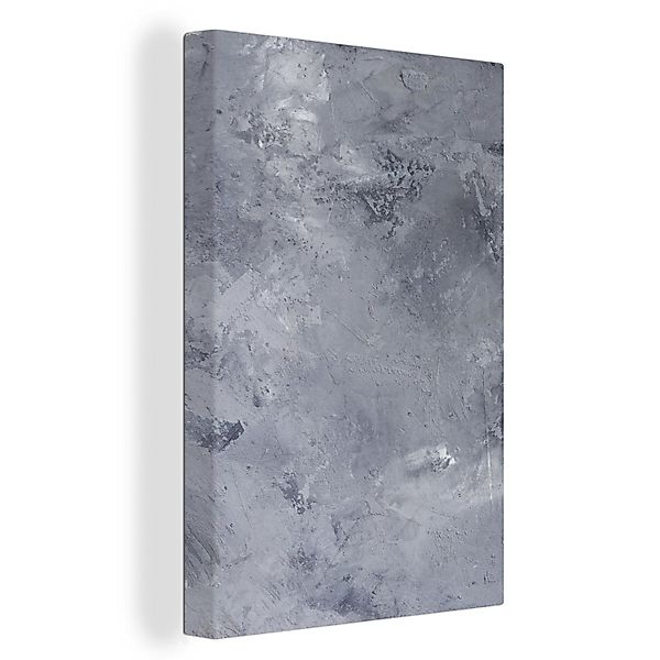 OneMillionCanvasses® Leinwandbild Schiefer - Beton - günstig online kaufen