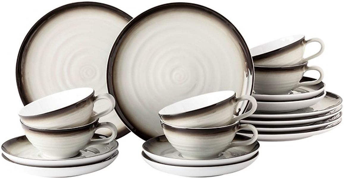 Seltmann Weiden Teeservice "Geschirr-Set, 18 Teile, Terra Corso, klein" Tas günstig online kaufen