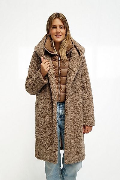 FUNK since 1776 Fellimitatmantel Wintermantel aus Lammimitat mit Kapuze & a günstig online kaufen