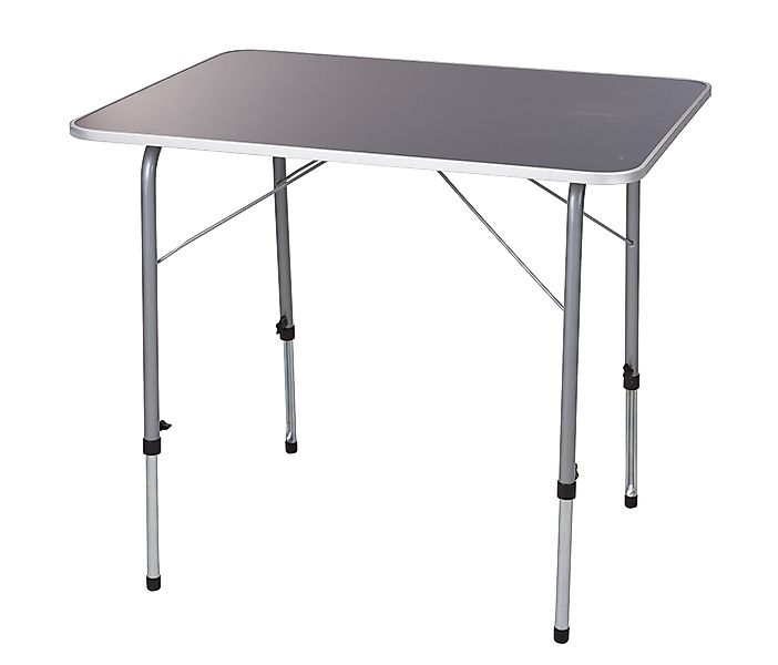 Spetebo Campingtisch Camping Klapptisch grau - günstig online kaufen