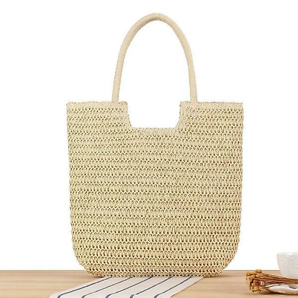 ZEUOPQ Strandtasche Strandtasche Groß Stroh Korbtaschen günstig online kaufen