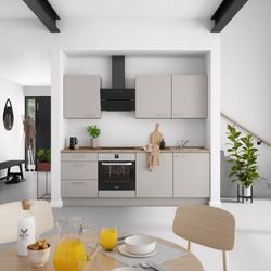 nobilia® Küchenzeile "Touch II", vormontiert, Ausrichtung günstig online kaufen