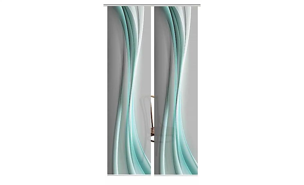 HOME in green Schiebegardine 84070 ELANIA günstig online kaufen