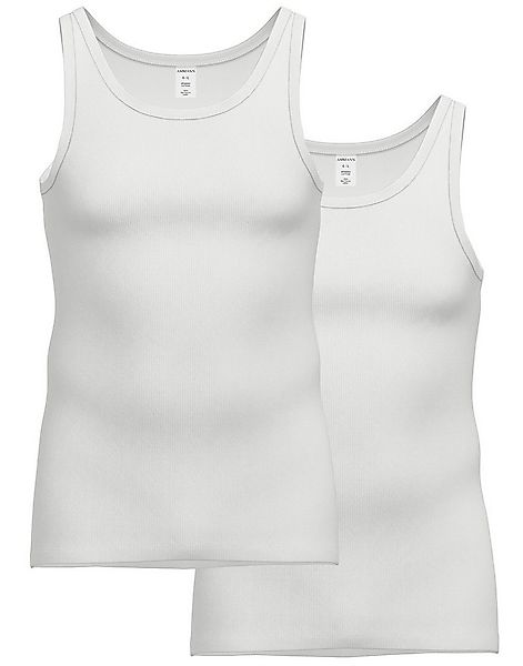 Ammann Unterhemd AMMANN 226212 Doppelpack Unterhemd ärmellos DOPPELRIPP Gr. günstig online kaufen
