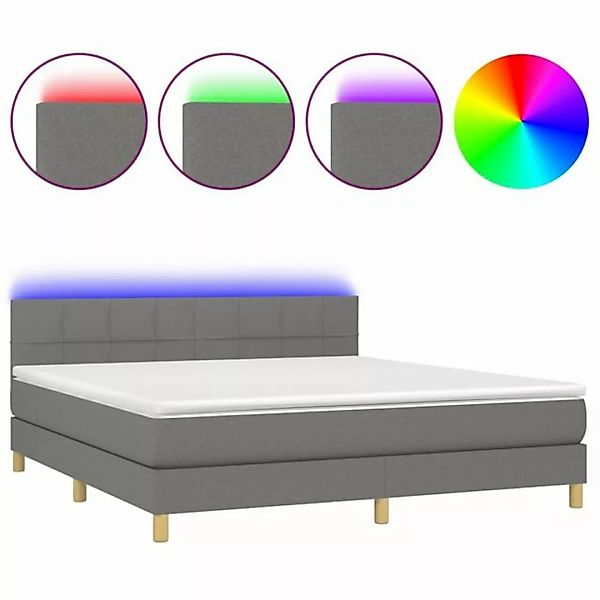 DOTMALL Bett LED Boxspringbett(Set, 2-tlg., Matratze und bett),Praktisches günstig online kaufen