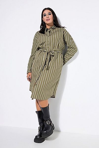 Studio Untold Midikleid Hemdblusen-Midikleid oversized Streifen günstig online kaufen