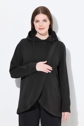 Ulla Popken Sweatshirt Bellieva Hoodie Still-Funktion günstig online kaufen