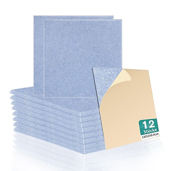 Rhein Beleuchtung Akustikplatte 12 Stück Selbstklebend Akustikplatten (30x3 günstig online kaufen