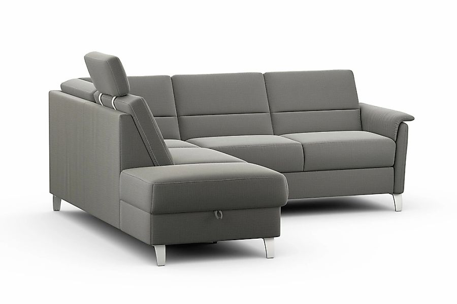 sit&more Ecksofa "Palmera L-Form", Federkern, wahlweise mit Bettfunktion un günstig online kaufen