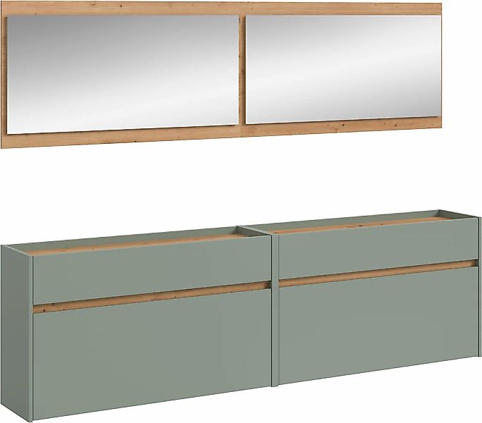 INOSIGN Garderoben-Set "EVRID, 4-teilig, Breite 220 cm, individuell hängbar günstig online kaufen