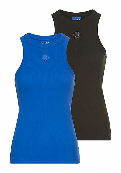 HUGO Blue Tanktop "Gift Giving B", (Packung, 2 tlg.), in elastischer Baumwo günstig online kaufen