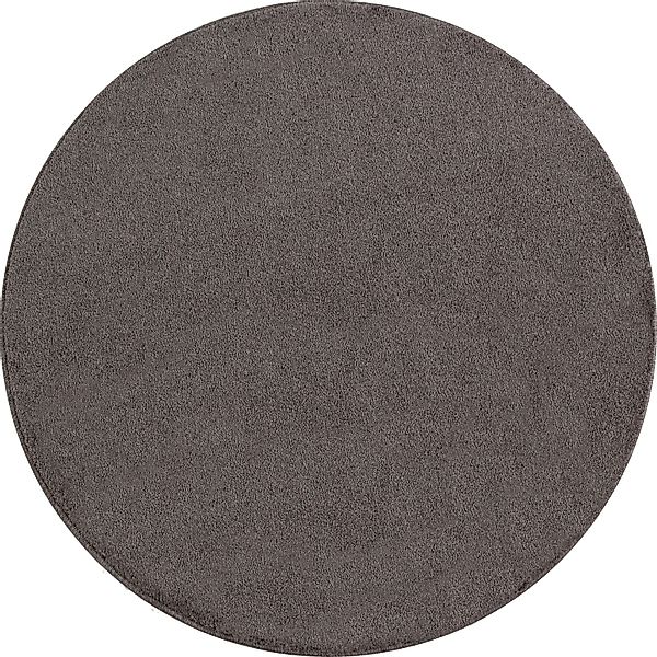 Ayyildiz Kurzflorteppich Ata 7000 Mokka Ø 200 cm günstig online kaufen