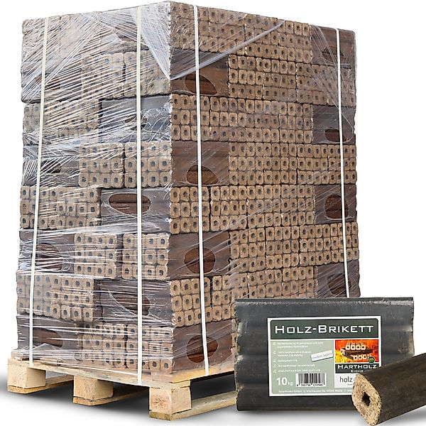 holz4home® Holzbriketts Pini Kay Eichenbriketts I günstig online kaufen