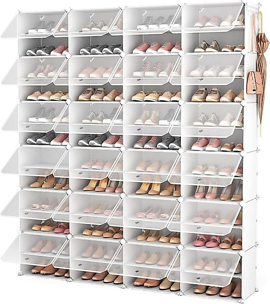 Vicye Schuhabtropfschale Großes Schuhregal 12 Ebenen günstig online kaufen