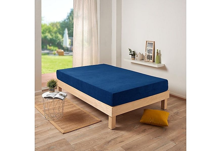 TRAUMSCHLAF Spannbettlaken Frottee Stretch, Frottier, Gummizug: Rundumgummi günstig online kaufen