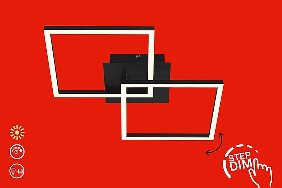 Briloner Leuchten LED Deckenleuchte FRAME, LED fest integriert günstig online kaufen