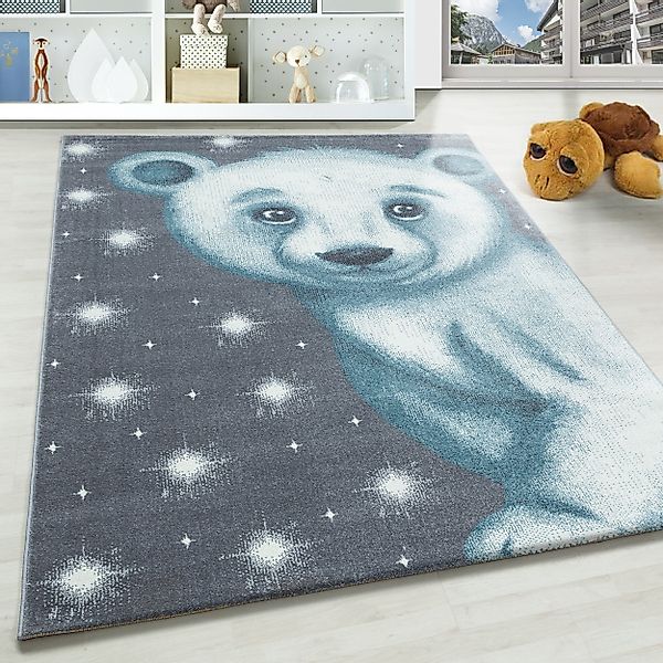 SIMPEX24 Teppich Bär Design, Läufer, Höhe: günstig online kaufen