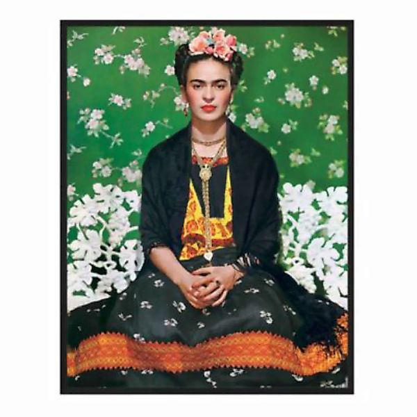 Any Image Wandbild Frida Kahlo, Vogue schwarz Gr. 60 x 80 günstig online kaufen