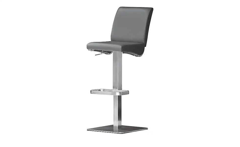 Barhocker  Vittoria ¦ grau ¦ Maße (cm): B: 40 H: 87 T: 50.0 Polstermöbel > günstig online kaufen