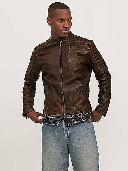Jack & Jones Lederjacke JJERICHARD LEATHER günstig online kaufen