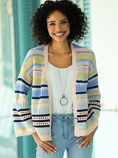 heine Ajourstrickjacke günstig online kaufen