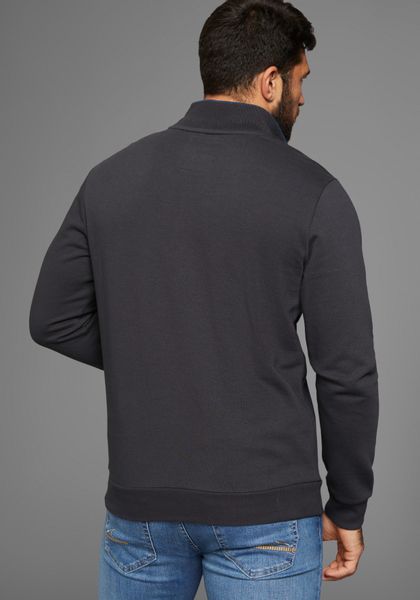 Mans World Sweatshirt mit Kontrastkragen - Neue Farben günstig online kaufen