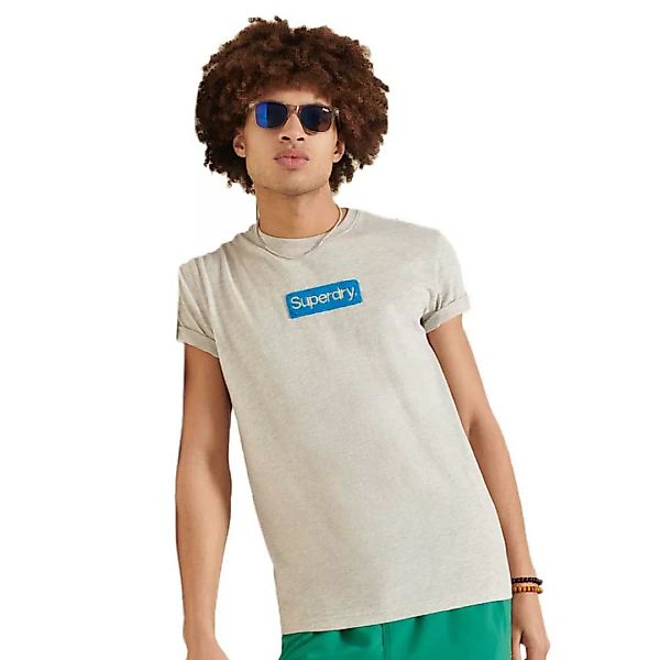 Superdry Core Logo Workwear 185 Kurzarm T-shirt XL Off White Marl günstig online kaufen