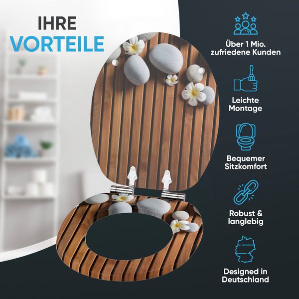 Sanilo WC-Sitz Zentara, mit Absenkautomatik, hochwertig günstig online kaufen