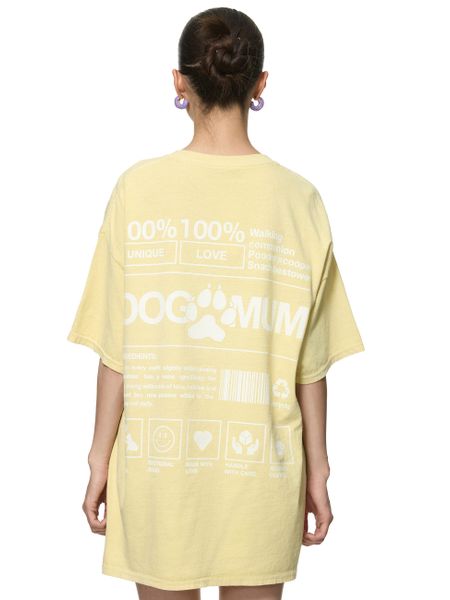 Worldclassca T-Shirt Worldclassca Oversized Print DOG günstig online kaufen