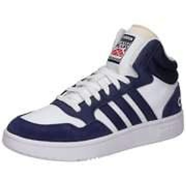 adidas Hoops 3.0 Mid Sneaker Herren weiß|weiß günstig online kaufen
