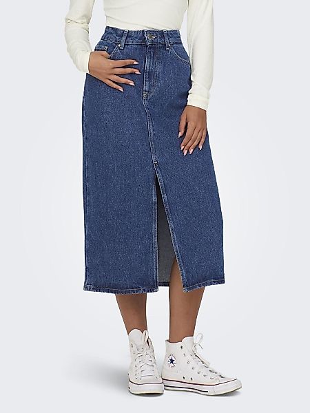 ONLY Jeansrock ONLBIANCA MIDI SKIRT DNM günstig online kaufen