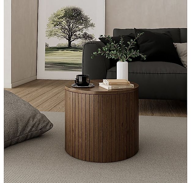 Vicco Couchtisch Tavilo, Walnuss, 38 x 38 cm günstig online kaufen