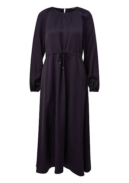comma Maxikleid Langarm, mit Bindeband günstig online kaufen