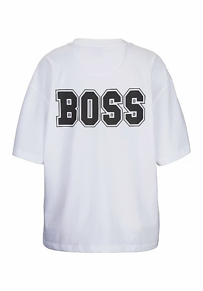 BOSS ORANGE T-Shirt "C Eboyfriend Premium Damenmode", mit großem BOSS Logod günstig online kaufen