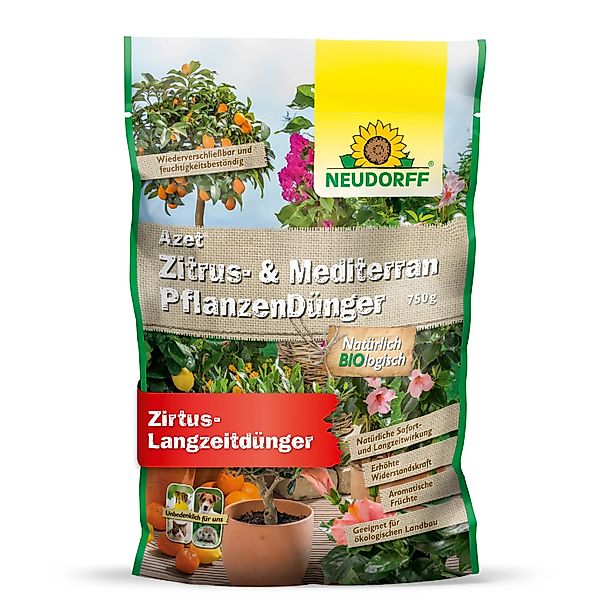 Blumenerde Neudorff Dünger Azet Zitrus- MediterranPflanzenDünger günstig online kaufen