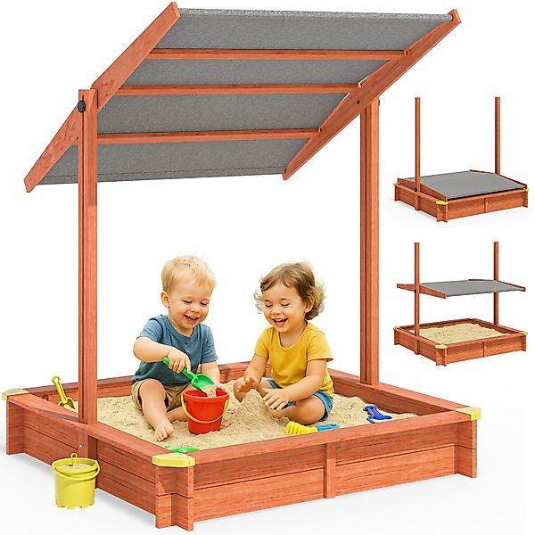 Sandkasten Sami 120x120cm UV-Schutz 50+ günstig online kaufen