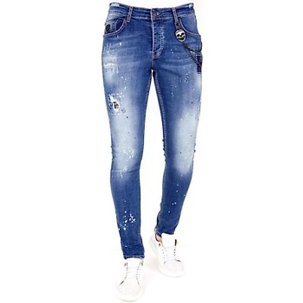 Lf  Slim Fit Jeans Slim Jeans Mit Farbspritzer günstig online kaufen
