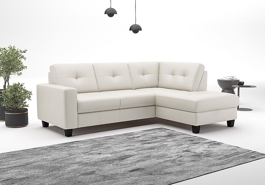 Home affaire Ecksofa "Varese" wahlweise mit Bettfunktion und Bettkasten günstig online kaufen