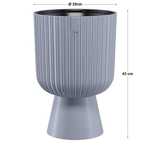YULKA Blumentopf LINE KELCH (Set, Übertopf günstig online kaufen