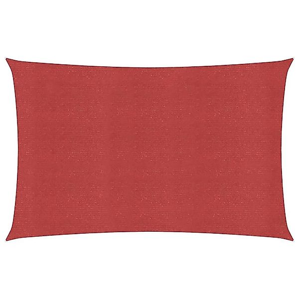 vidaXL Sonnensegel 160 g/m² Rot 2,5x4,5 m HDPE 311620 günstig online kaufen